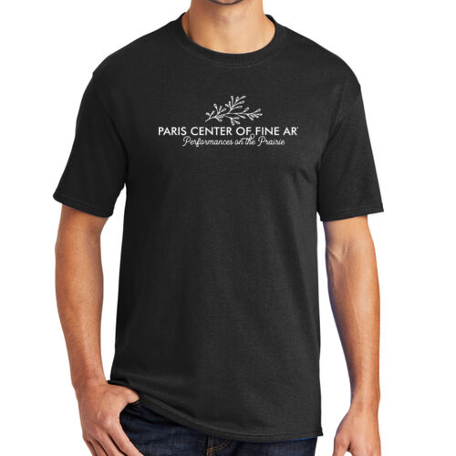 Paris Center of Fine Arts Digital Print on a Port & Co ® 50/50 - Core Blend Tee Thumbnail