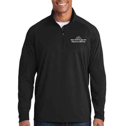 Paris Center of Fine Arts Logo Embroidered on a Sport-Tek ® - Sport Wick ® Stretch 1/4 Zip Pullover Thumbnail
